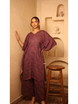The Quince Life - Stardust Purple Violet Kaftan and Pant