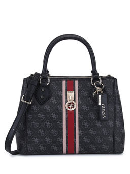 Guess - Black Jensen Status Satchel (Set of 2)