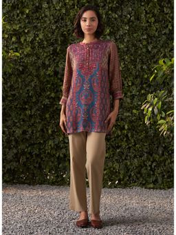 Lakshita - Multi-Colour Printed Shantoon Tunic