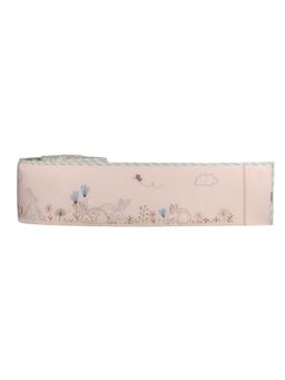 Abracadabra - Pink Cot Bumper - Bunny Garden
