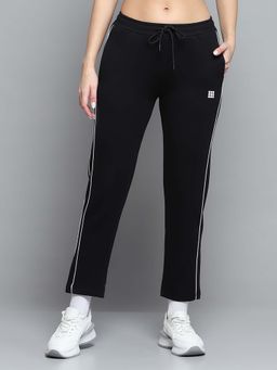 Rock.it - Women Solid Black Trackpant