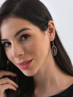 Sohi - Designer Stone Drop Earrings
