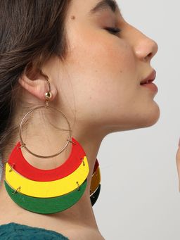 Sohi - Multicolor Designer Drop Earring