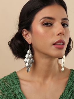 Sohi - Gold Designer Drop Earring