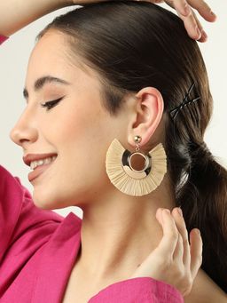 Sohi - Gold Designer Drop Earring