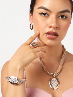 Sohi - Gold Plated Designer Jewellery Set