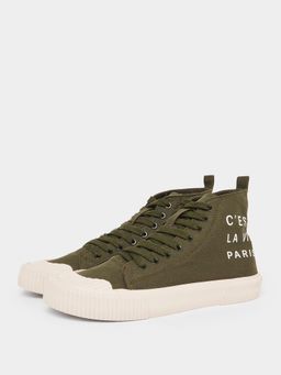 Styli - Men Olive Sneakers