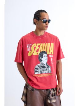 Bonkers Corner - Senna Immortal Oversized T-Shirt for Men