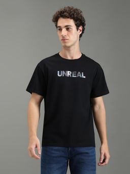 Pepe Jeans - Men Black Printed Short Sleeves T-Shirts