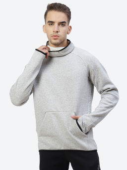 ASICS - M Thermal Grey Men Gym & Training T-shirts