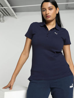 Puma - Polo Women's Blue T-Shirt