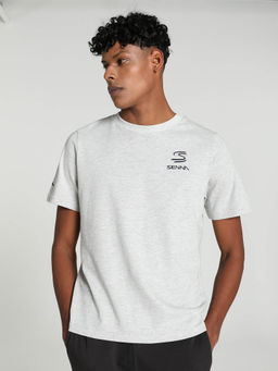 Puma - Senna A Vida Graphic Mens Grey T-Shirt