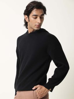 Rare Rabbit - Zarr Black Pullover