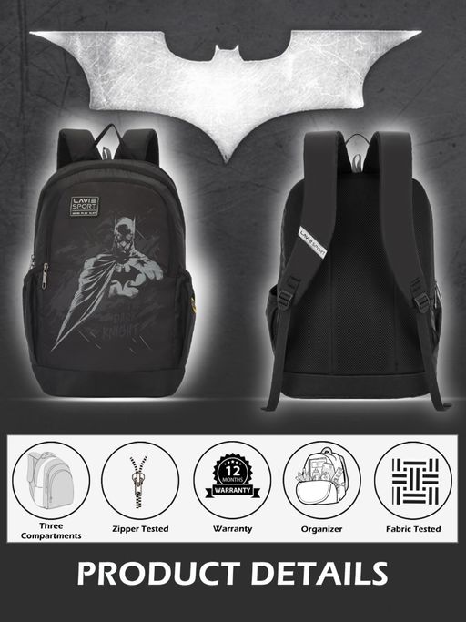 batman backpack jansport SUPERBREAK Its the perfect back to school choice! The Batman vs Joker Batpack