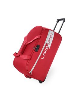 Lavie Sport - 63 cms Camelot Wheel Duffle Bag With Combi Lock | (Red) (L)