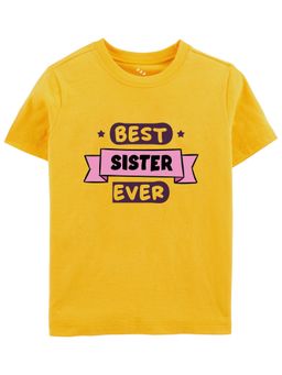Zeezeezoo - Yellow Printed T-Shirt