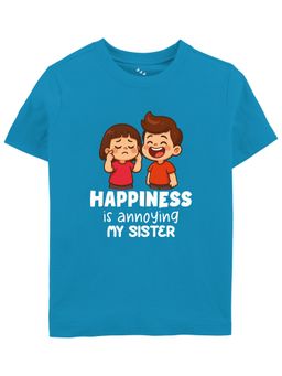 Zeezeezoo - Blue Printed T-Shirt