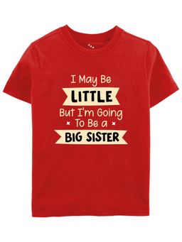 Zeezeezoo - Red Typography T-Shirt