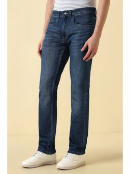 Allen Solly - Men Blue Mid Wash Jeans