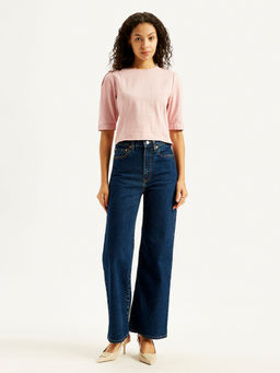 Levi's - Women's High Rise Ribcage Wide Leg Jeans