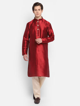 Devoiler - Regular Fit Long Kurta For Men
