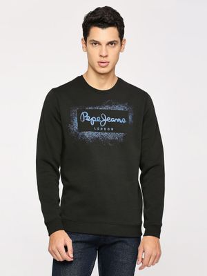 Pepe Jeans Black Cotton Women's Hoodie main image 1