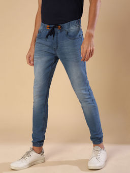 Campus Sutra - Men Solid Stylish Casual Denim Jeans