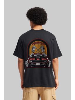 UNDERRATED CLUB - URC Speed Club Black Oversized Fit T-shirt Men