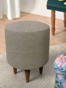 Chumbak - French Pouffe - Bangalore Grey
