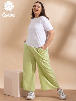 Twenty Dresses by Nykaa Fashion - Curve White Express Your Basic Side Basics Tshirt
