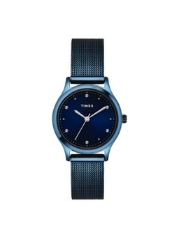 Timex - Trendline Round 21mm Blue Dial Analog Women Watch - TW0TL8717
