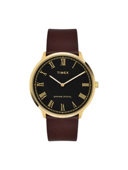 Timex - Round 21mm Black Dial Analog Men Watch - TWEG22103