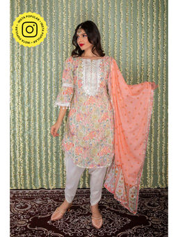 Ishnya - Khwaab - Multicolor Three Piece Suit (Set Of 3)
