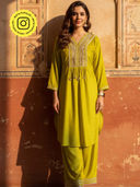 Green color option, Currently selected