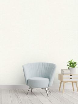 Excel - Wallpaper Silken Muslin In White