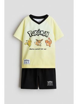 H&M - Unisex Yellow 2-Piece Football Set