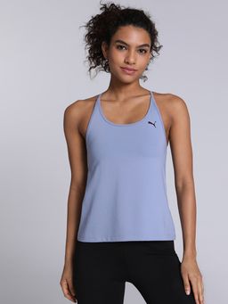 Puma - Studio Ultrabare 2 in 1 Womens Blue Tank Top