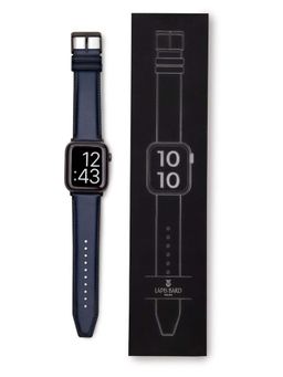 Lapis Bard - Leather Apple Watch Strap - Navy (Strap only)