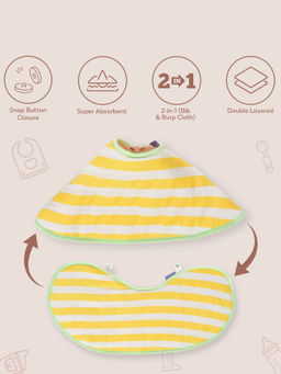 Mi Arcus - Striper Printed Bib for Kids