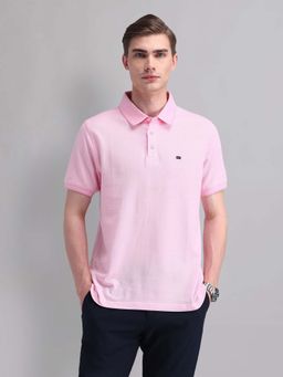 AD By Arvind - Cotton Heathered Polo T-Shirt