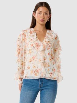 Forever New - Novi Ruffle Front Blouse