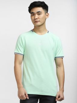 Jack & Jones - Light Green Crew Neck T-shirt