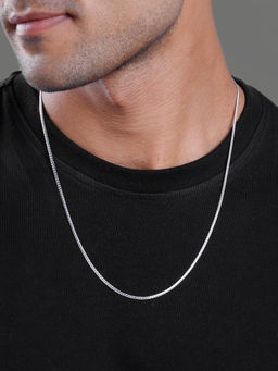 GIVA - 925 Silver Box Chain For Men