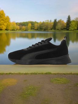 Puma - Bazin Mens Black Running Shoes