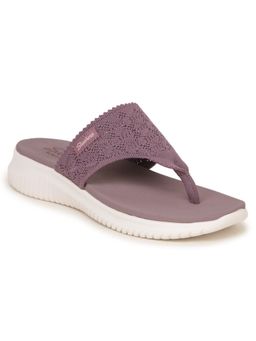 SKECHERS - ULTRA FLEX Mauve Flip Flops
