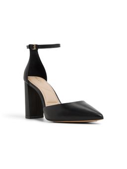Aldo - Faith-B Black Ladies Block Sandal Heels