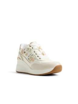 Aldo - Flowergardea White Ladies Sneakers