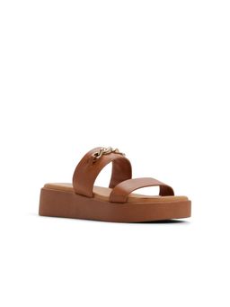 Aldo - Halamaever Tan Ladies Eva Sandals