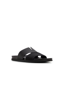 Aldo - Marcelo Black Men Single Strap Sandals