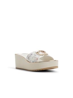Aldo - Menhaden White Ladies Eva Wedges